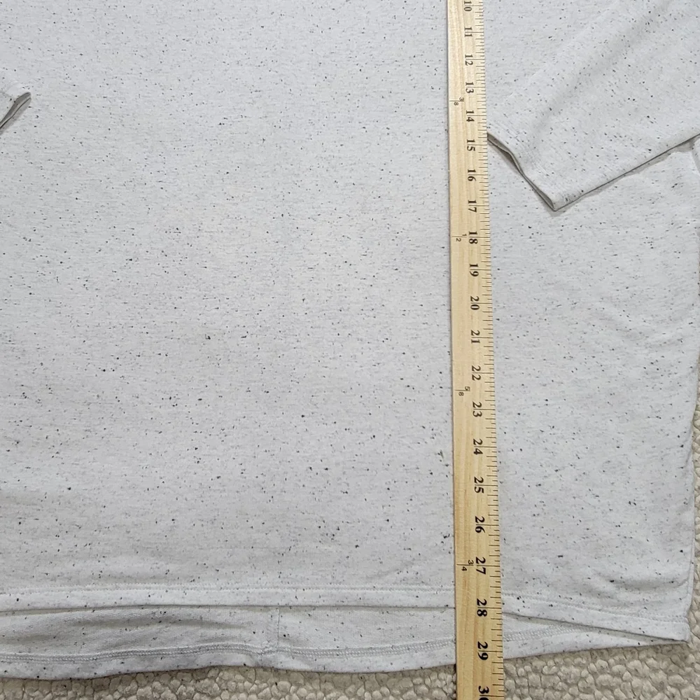 Loft‎ Dolman Sleeve Light Grey Women’s Top Size M.